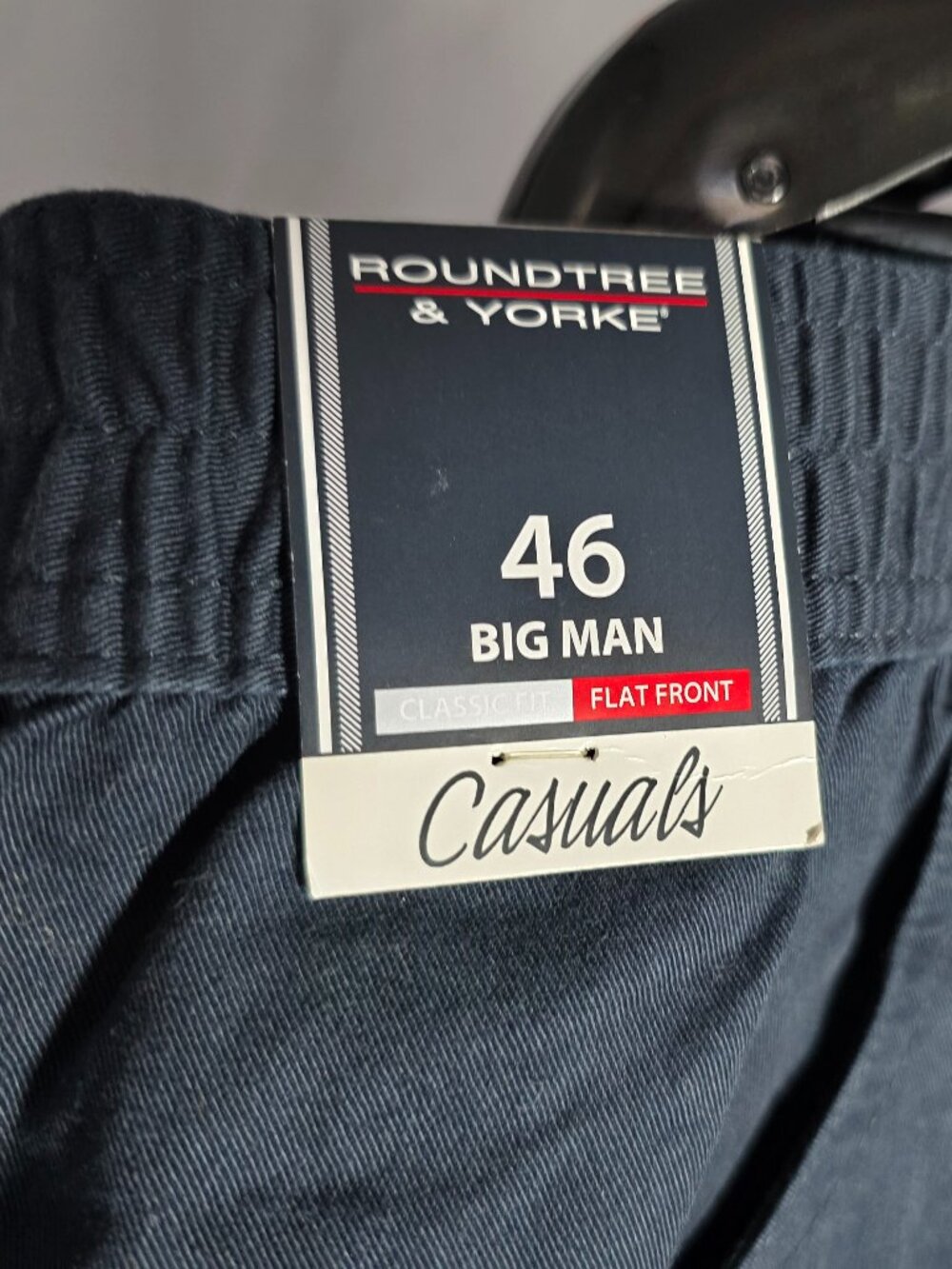 Roundtree & Yorke Casuals Big Man Classic Fit Shorts – Size 46